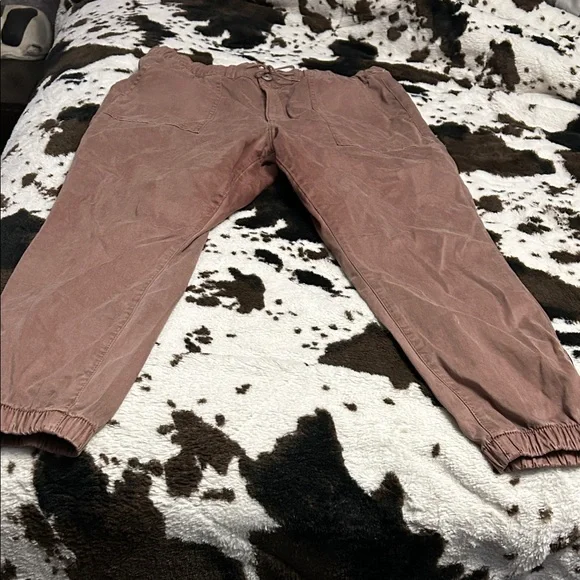 American eagle outfitters super stretch, elastic waist, elastic ankles, size 18 - Picture 1 of 6